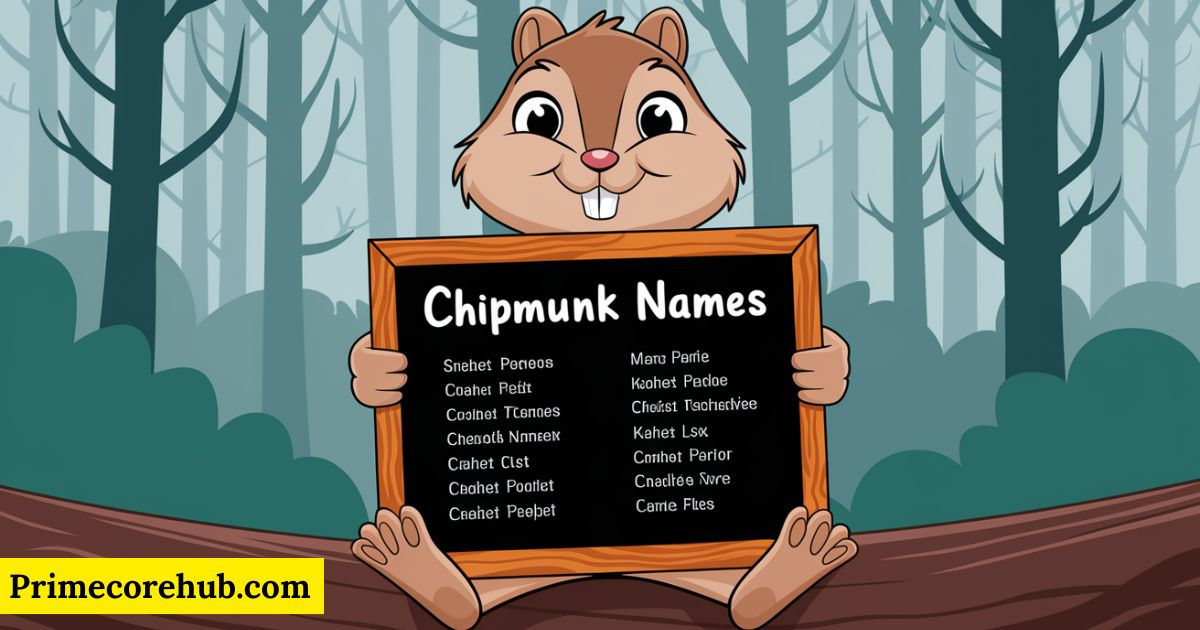 400+ Cute and Catchy Chipmunk Names For Your Little Buddy