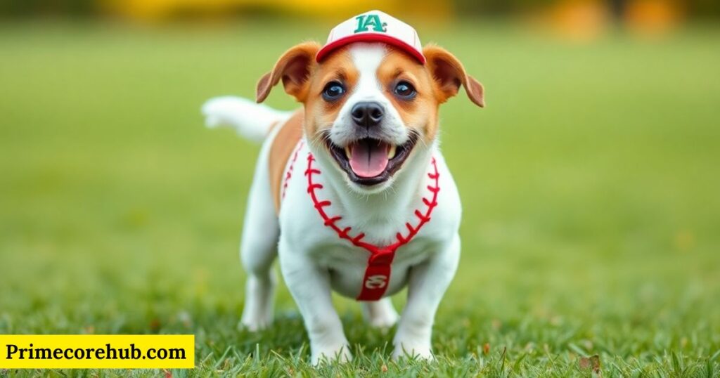 Funny Baseball Dog Names