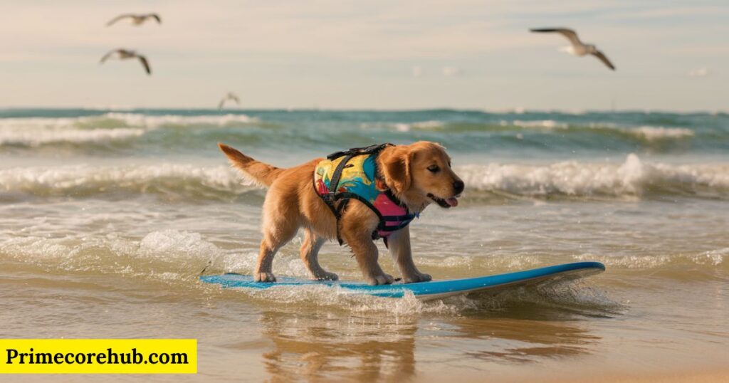 Color-Inspired Surf Dog Names