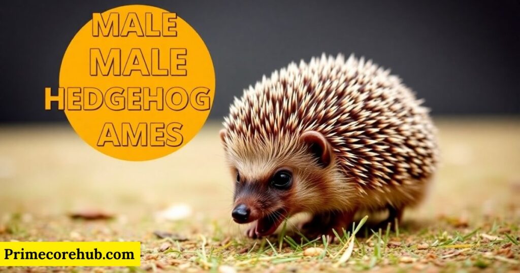 Male Hedgehog Names